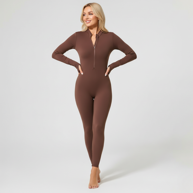 Ribbed Hourglass Jumpsuit
